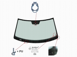 Ветровое стекло на SEAT TARRACO / VOLKSWAGEN TIGUAN II (16/01-) 5RGR (см.также 8627)